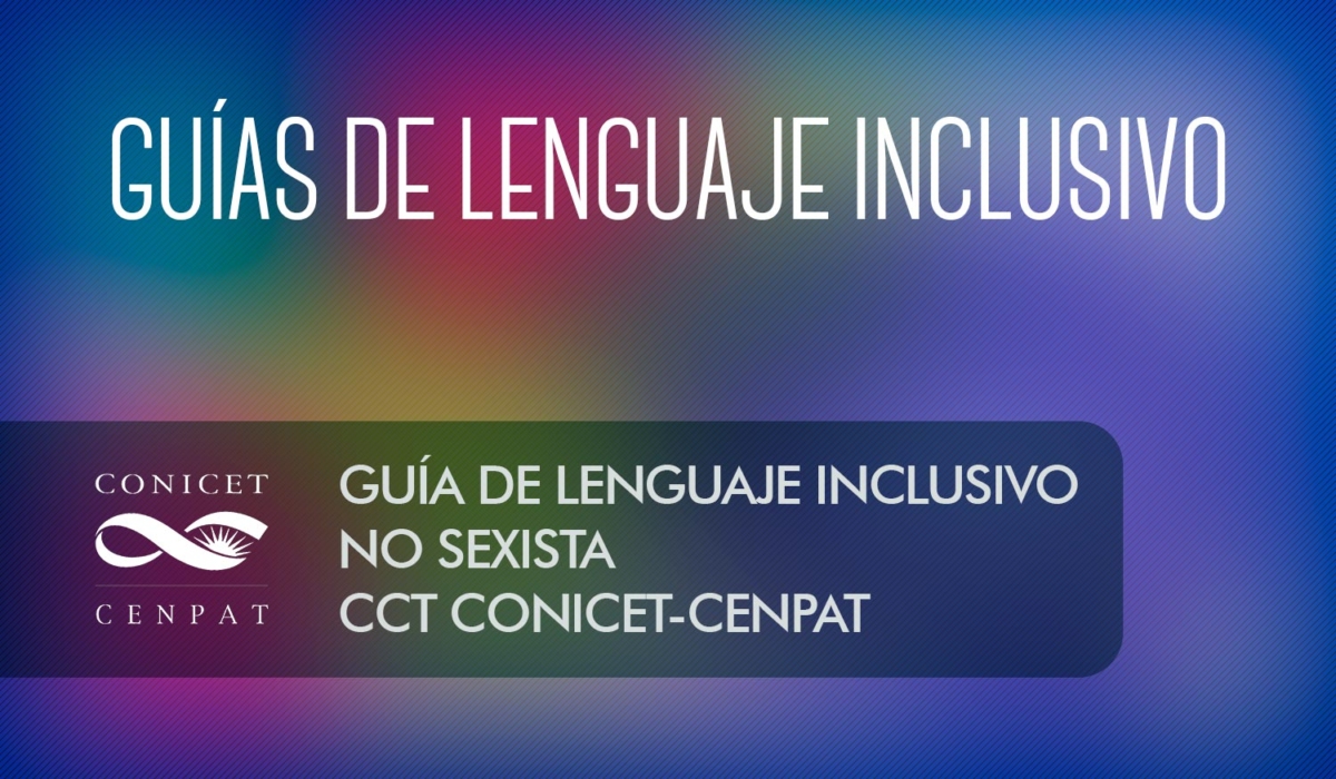 Lenguaje inclusivo no sexista | CONICET 2020 | Guía