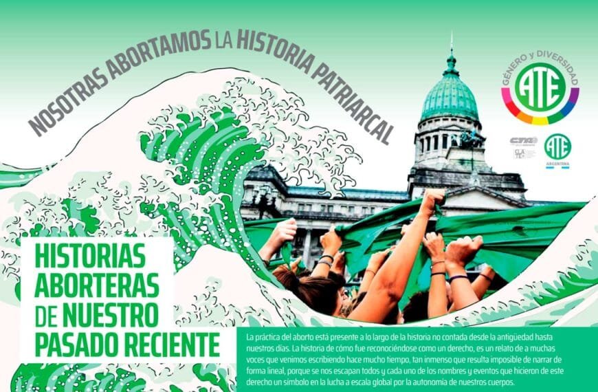 Historias aborteras | ATE Nacional | Poster desplegable