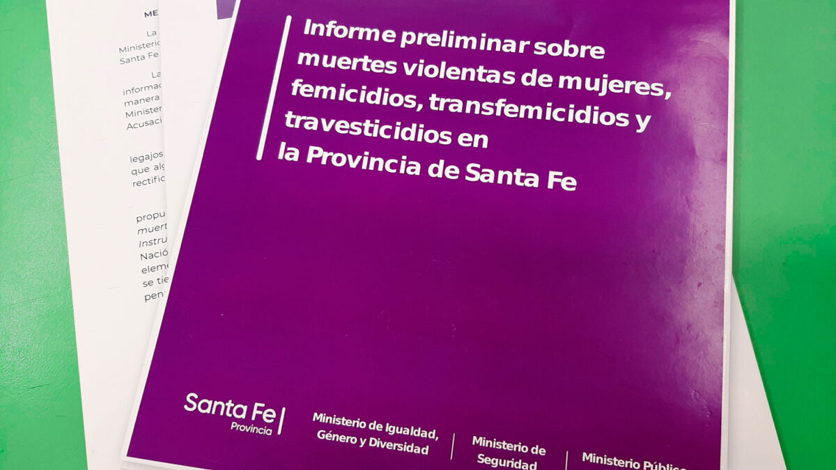 Registro único de femicidios, travesticidios y transfemicidios | Provincia de Santa Fe | Informes