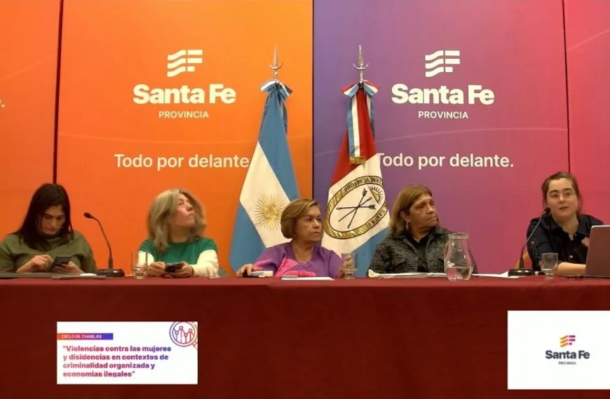Violencias contra las mujeres y disidencias en contextos de criminalidad organizada | Secretaría de Mujeres Santa Fe | Ciclo de charlas