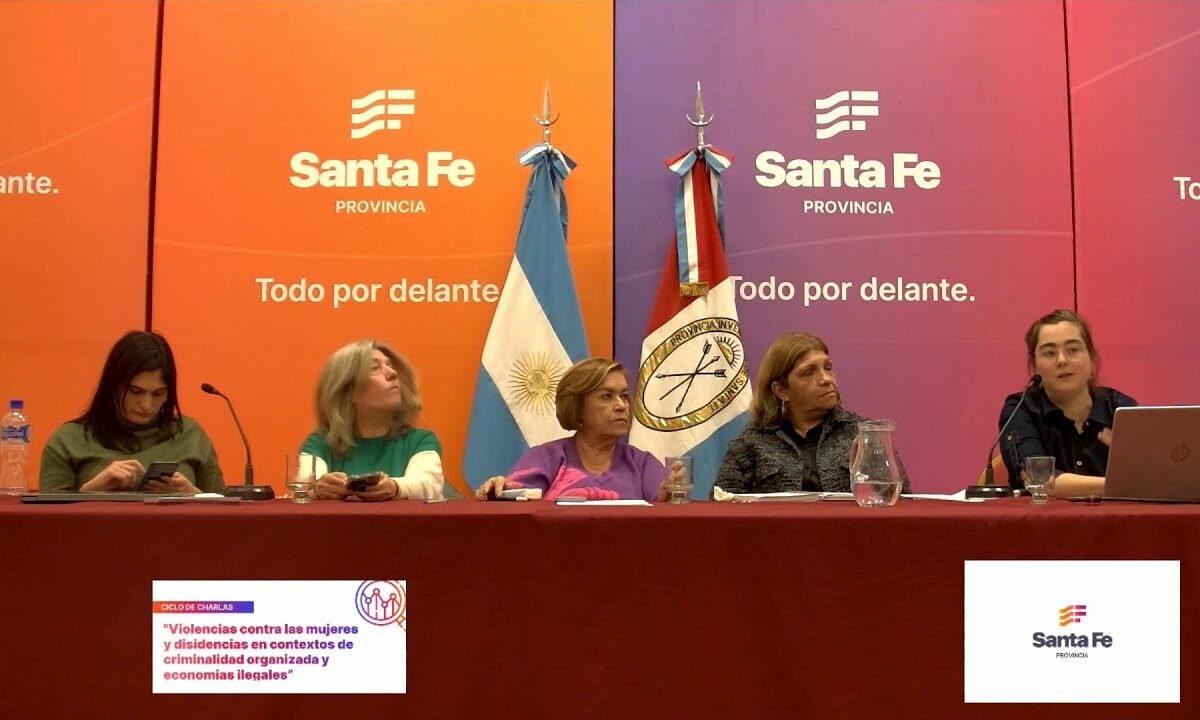 Violencias contra las mujeres y disidencias en contextos de criminalidad organizada | Secretaría de Mujeres Santa Fe | Ciclo de charlas