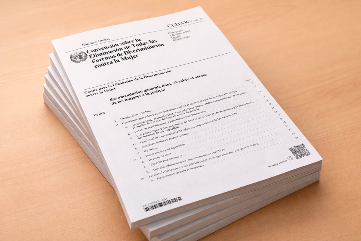 Acceso de las mujeres a la justicia | Comité CEDAW | Recomendación General N° 33