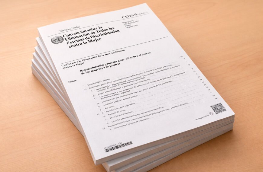Acceso de las mujeres a la justicia | Comité CEDAW | Recomendación General N° 33
