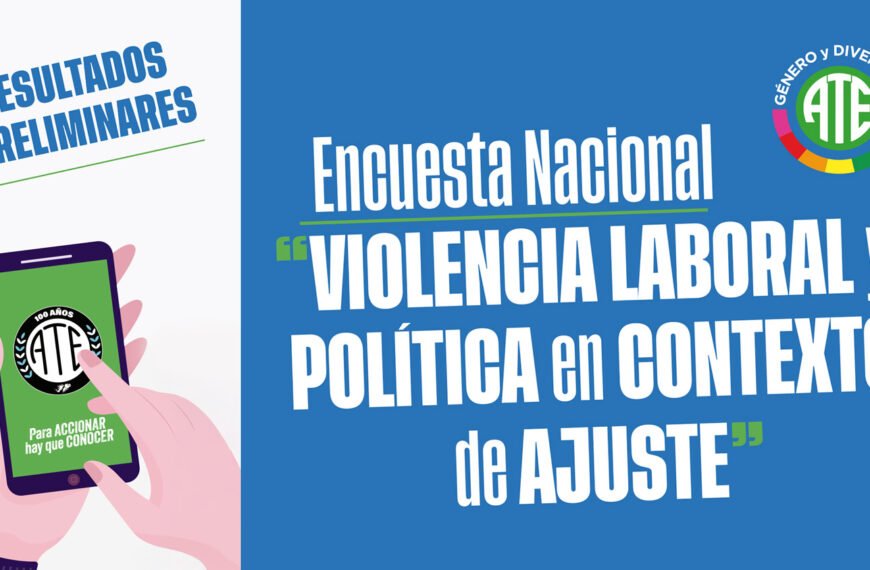 Violencia laboral y política en contexto de ajuste | ATE Nacional | Informe